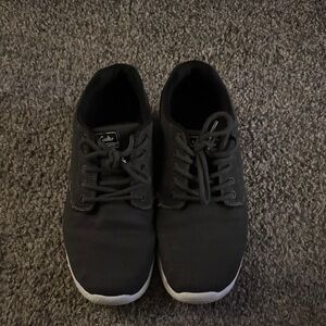 Travis Mathew charcoal gray and White Sneakers